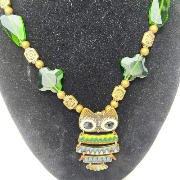 Vintage Owl necklace - Picture 3 of 7